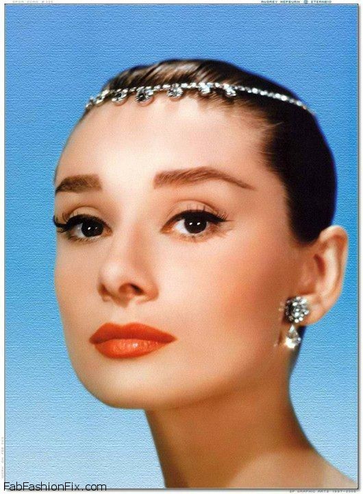 Glamorous Audrey Hepburn 1950's Inspired Makeup Tutorial - Fab