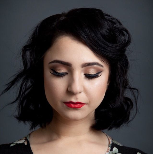 TheBeautyBoard Makeup of the Day: 1950's Inspired by MahaKhan14