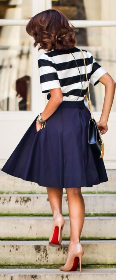 29 Nautical Outfits For Your Vacation At The Seaside - Styleoholic