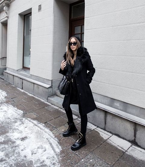 20 All-Black Winter Women Outfits To Try - Styleoholic