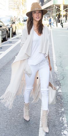 14 Best White winter outfits images | Casual outfits, Woman fashion