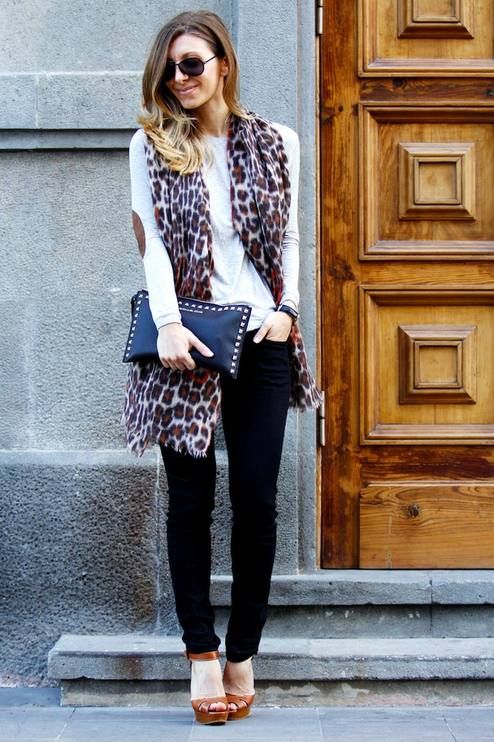 Picture Of wearing animal prints with style ways 6