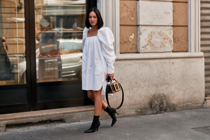 17 Outfit Ideas to Wear With All Your Black Ankle Boots | Who What Wear