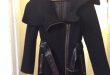 mackage Jackets & Coats | Black Wool Asymmetrical Zip Winter Coat
