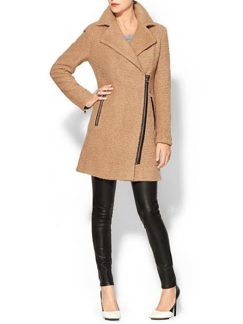 Picture Of Wonderful Asymmetrical Zip Coats For Winter 2