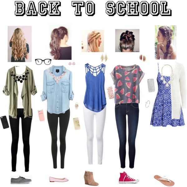 Back to School Outfits | Winter Outfits | School outfits, Outfits