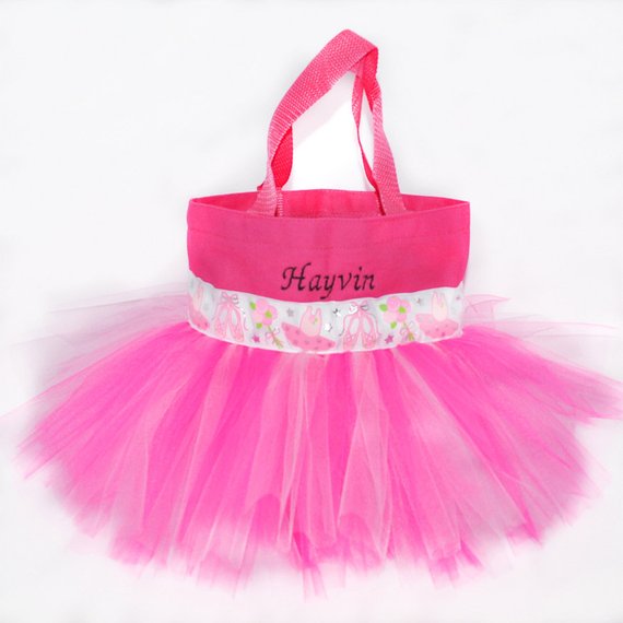 Ballet, Ballerina Purse, Tutu Tote Bag, Dance Bag, Pink Bag with