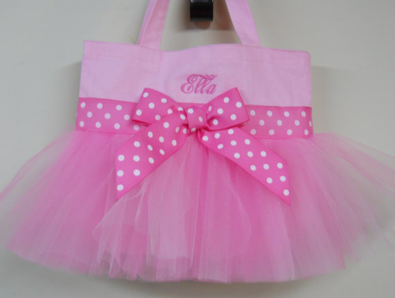 Tutu Tote Bags For Girls | Mini Tutu Tote Bags| Custom Made Tutu