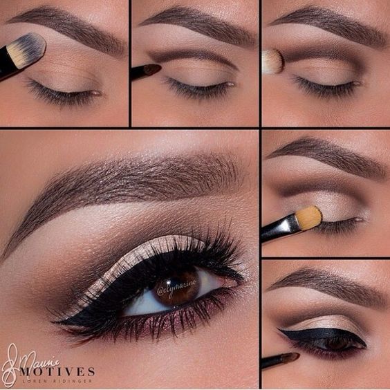 10 Quick & Easy Step By Step Smokey Eye Makeup Tutorials 2019