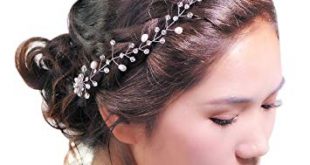 Amazon.com : Azaleas bridal hair vine Beaded Wedding Hair Comb