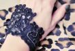 Picture Of diy beaded lace bracelet cuff 5