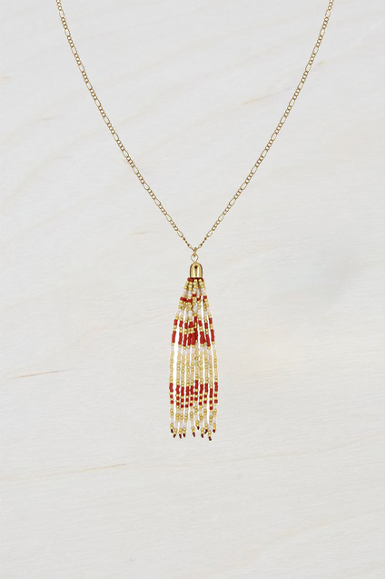 Beaded Tassel Necklace | Collections | French Connection Usa