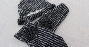 DIY Beanie And Mittens Without Knitting - Styleoholic