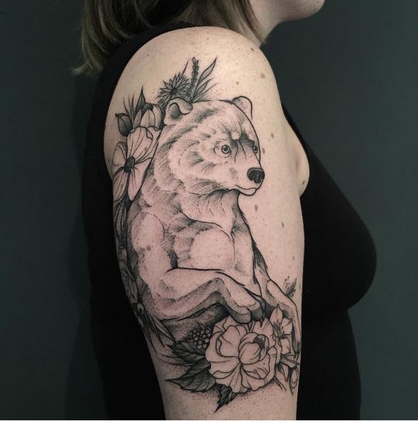 50+ Amazing Bear Tattoos Designs and Ideas (2019) - Page 2 of 5