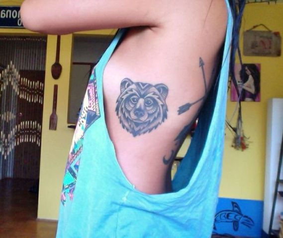 20 Bear Tattoo Ideas For Girls To Repeat - Styleoholic