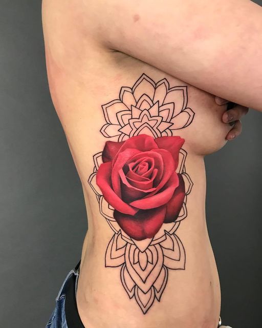 48 Beautiful Rose Tattoo Ideas For Women | Revelist