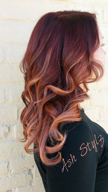 Best Balayage Ideas For Red And Copper Hair
