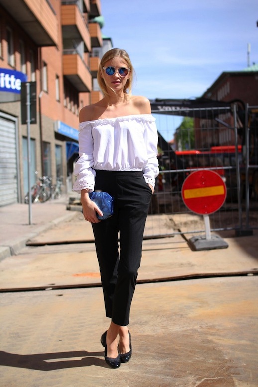 31 Stylish Ways To Wear An Off-The-Shoulder Look | Le Fashion