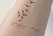 100 Small Bird Tattoos Designs with Images | Tattoo | Pinterest