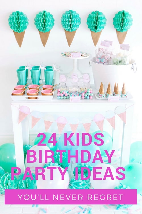 24 Kids Birthday Party Ideas You'll Never Regret | Canvas Factory