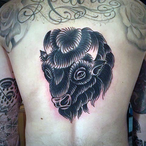 20 Bison Tattoo Ideas For Men - Styleoholic