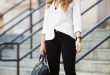 15 Black And White Spring Outfits For Work - Styleoholic