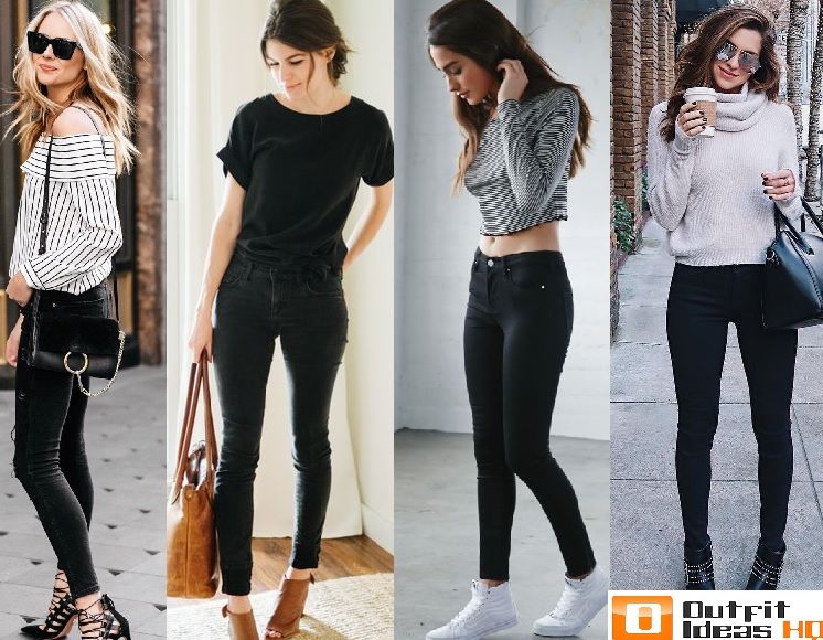 How to Better Wear Black Jeans: 50+ Great Ideas | Things to wear