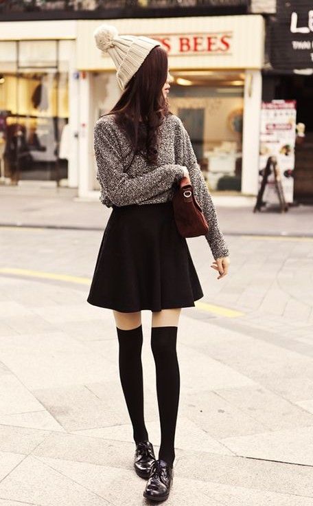 8 Ways to Wear Classic Black Skirt in Spring/Summer | Fashion