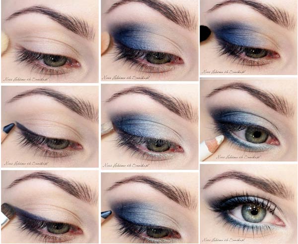 Chic Blue Smoky Eye Makeup Tutorial | Styles Weekly
