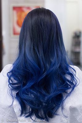 5 Midnight Blue Hair Color Ideas for A Unique Look