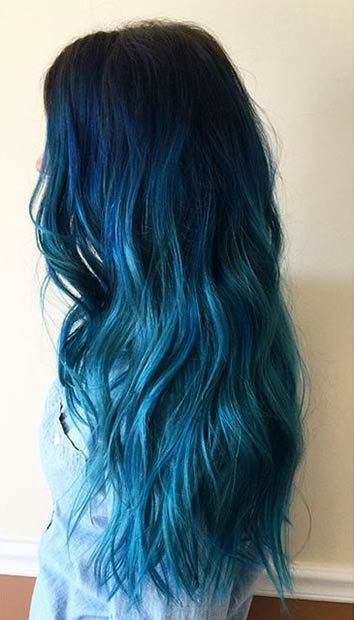 29 Blue Hair Color Ideas for Daring Women | StayGlam Hairstyles