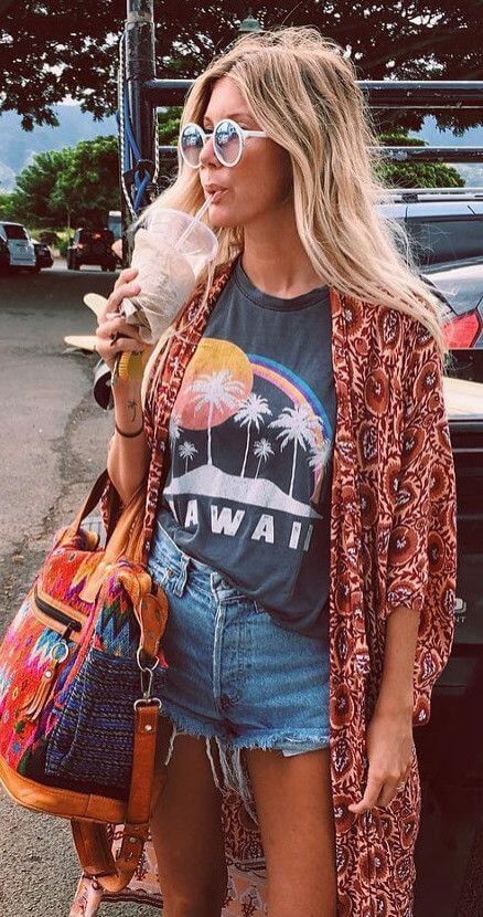 35 Bohemian Looks To Go With Your Messy Bun | My Style | Pinterest