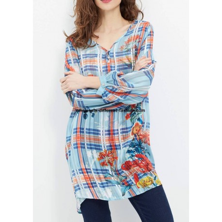 WHOLESALE clothing suppliers | floral print blouse tunic boho chic