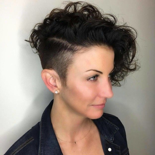 If you're feeling bold, go for a half-shaved head. in 2019 | Hair