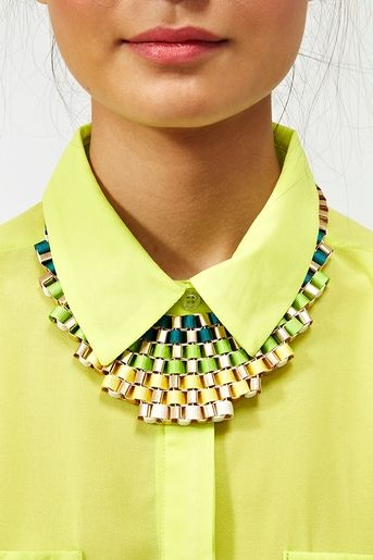 Citrus Collar Necklace | Pastel & Neon | Pinterest | Collar necklace