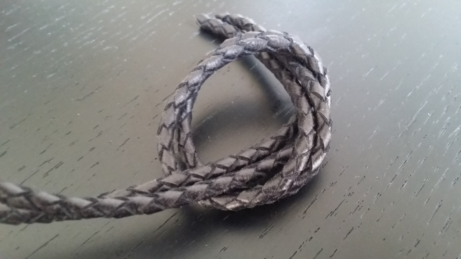 Picture Of diy bottega veneta inspired knot bracelet 3