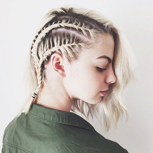 21 Cool Braids for Short Hair - theFashionSpot