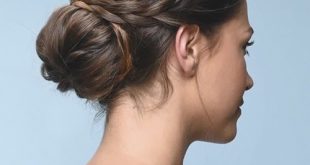 This Pretty Braided Bun Is Way Easier Than You Think - Allure