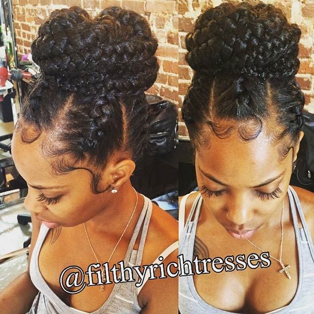 31 Goddess Braids Hairstyles for Black Women | Hairstyles | Braids