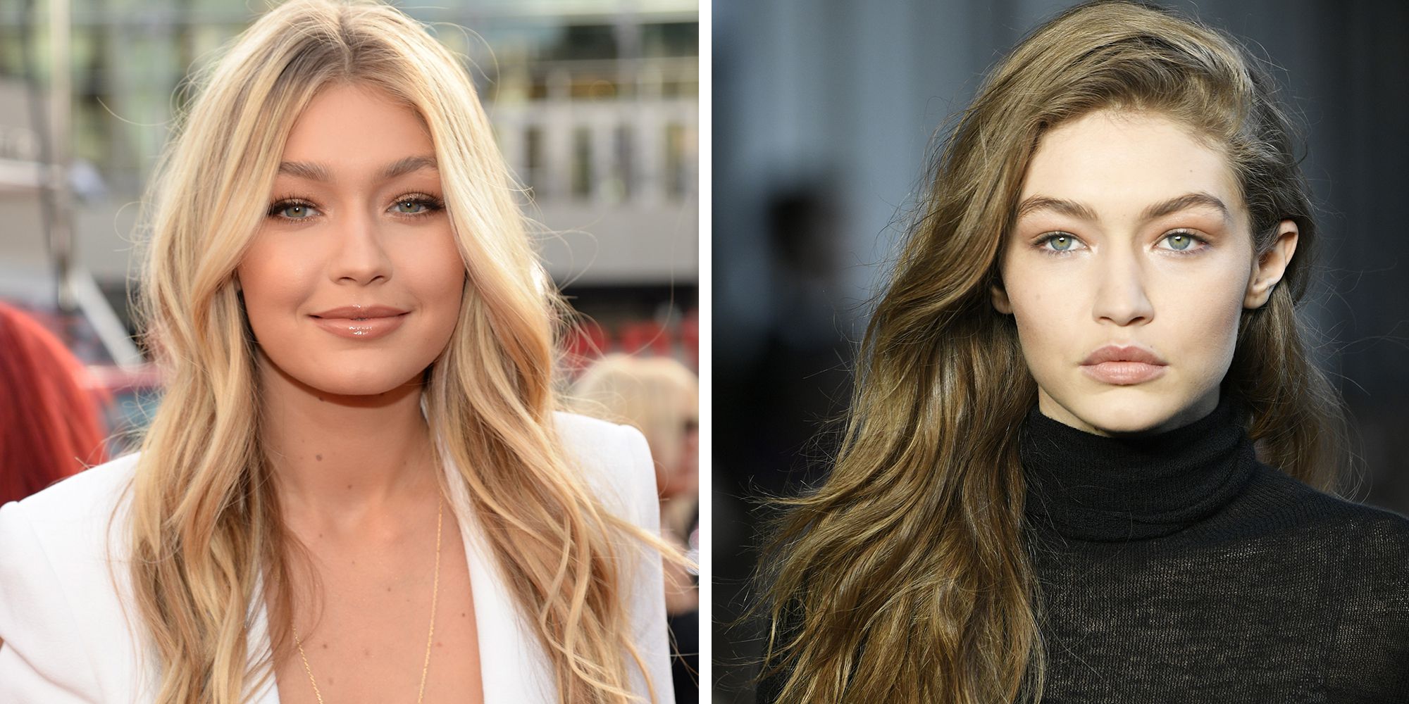 28 Celebrities with blonde vs. brown hair