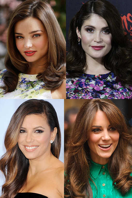 Brunette celebrities: Celebs with brown hair : Photo album - sofeminine