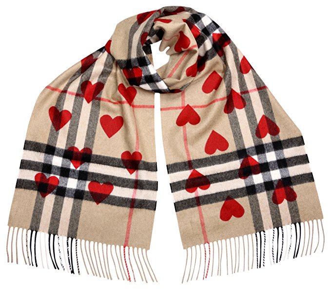 The Burberry Scarf She'll Love Even More (Cashmere + Hearts) | SPY