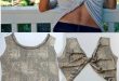 DIY Butterfly Twist Tee. | DIY and crafts | DIY fashion, Diy clothes