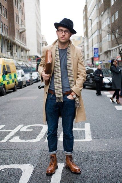 Picture Of camel coat look