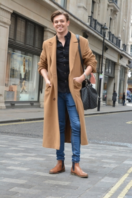23 Chic Camel Coat Outfit Ideas For Men - Styleoholic