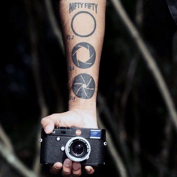 80 Camera Tattoo Designs For Men - Photography Ink Ideas | Tattoo