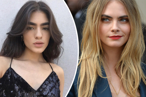 Teen bullied for Cara Delevingne eyebrows becomes model | Daily Star