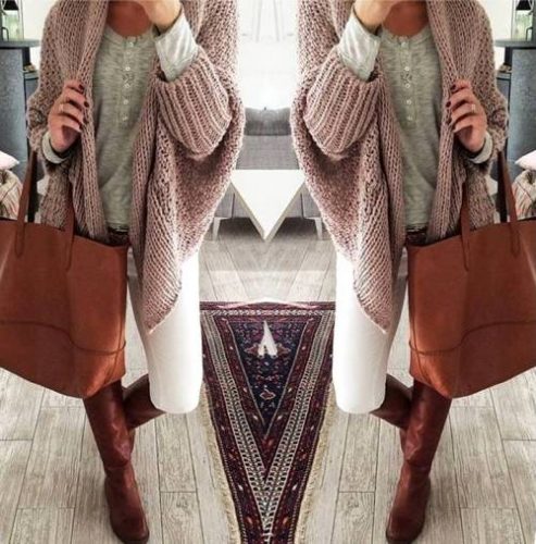 Sweater and cardigan trendy outfits u2013 Just Trendy Girls
