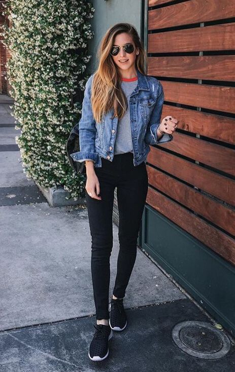 25 Casual Denim Jacket Outfits | Outfit Inspo | Pinterest | Fashion