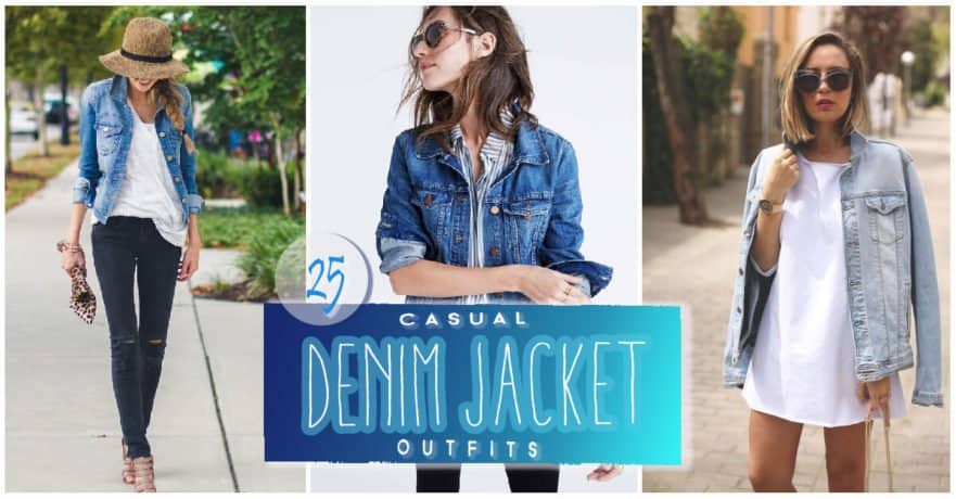 25 Casual Denim Jacket Outfits